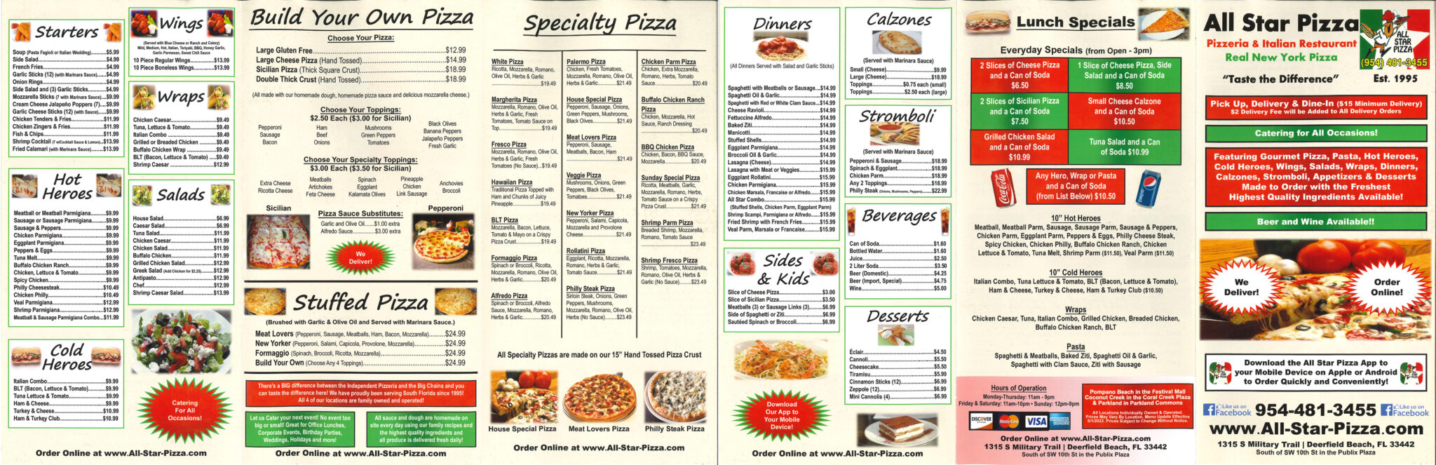 Deerfield Beach All Star Pizza